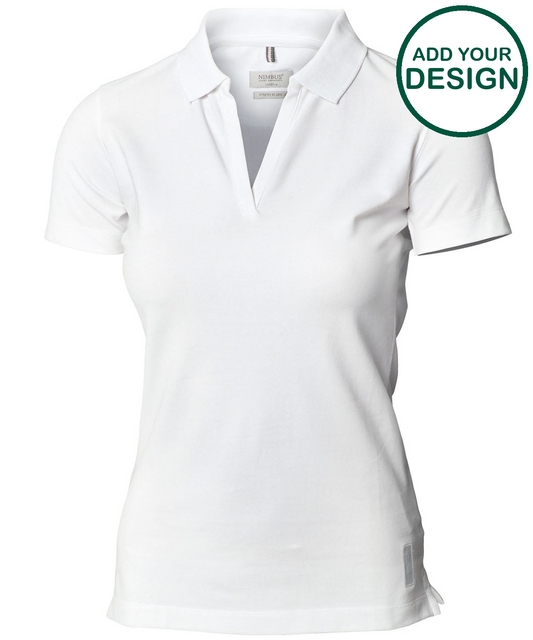 Women’s Harvard v-neck – stretch deluxe polo