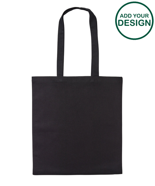 Recycled cotton shopper long handle