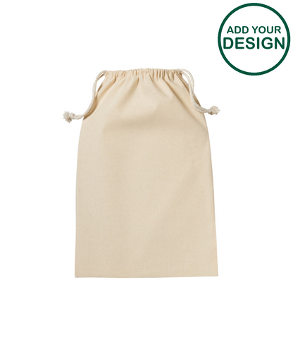 Recycled cotton stuff bag
