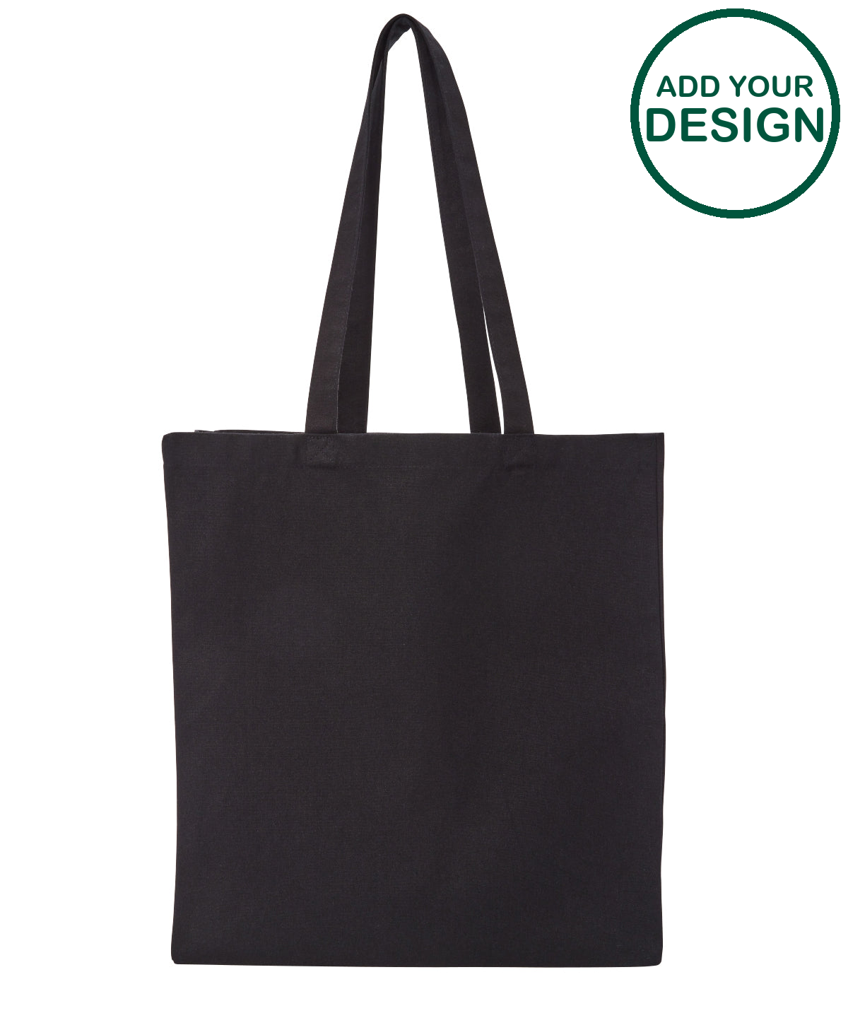 Recycled premium canvas spacious shopper