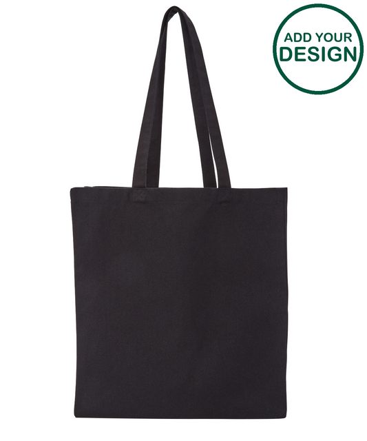 Recycled premium canvas spacious shopper