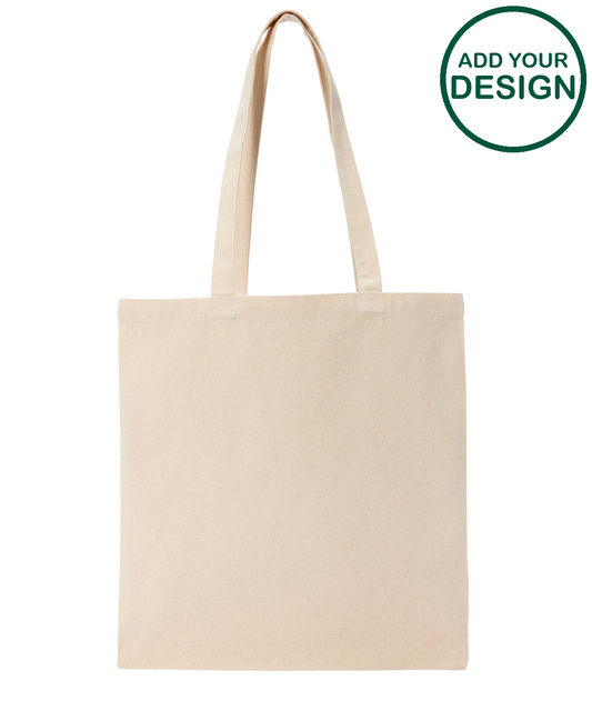 Recycled premium canvas spacious shopper