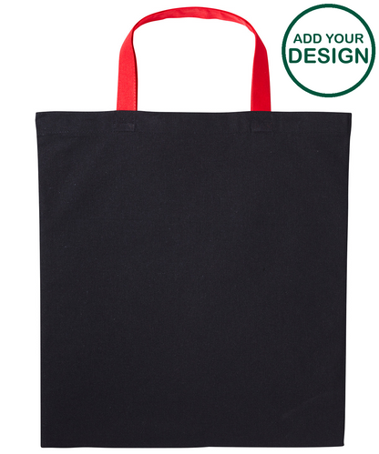 Varsity cotton shopper short handle