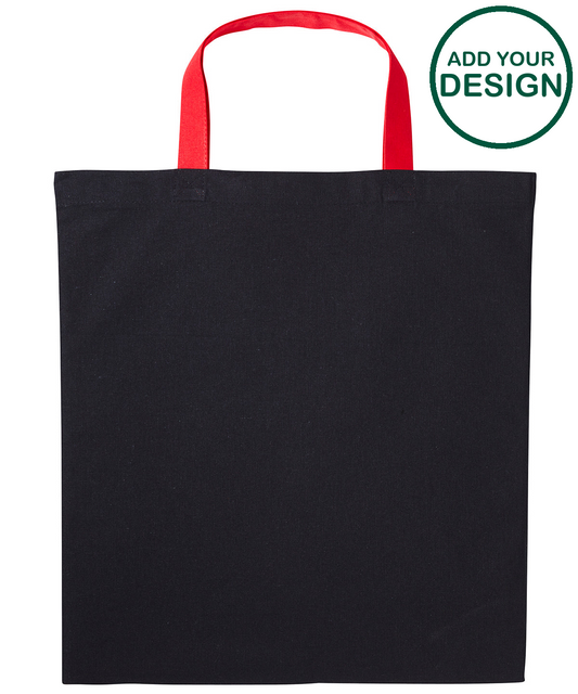 Varsity cotton shopper short handle