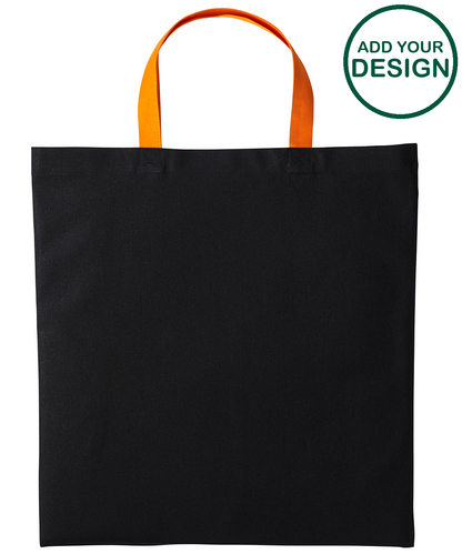 Varsity cotton shopper short handle