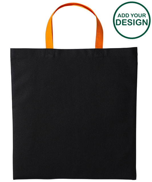 Varsity cotton shopper short handle