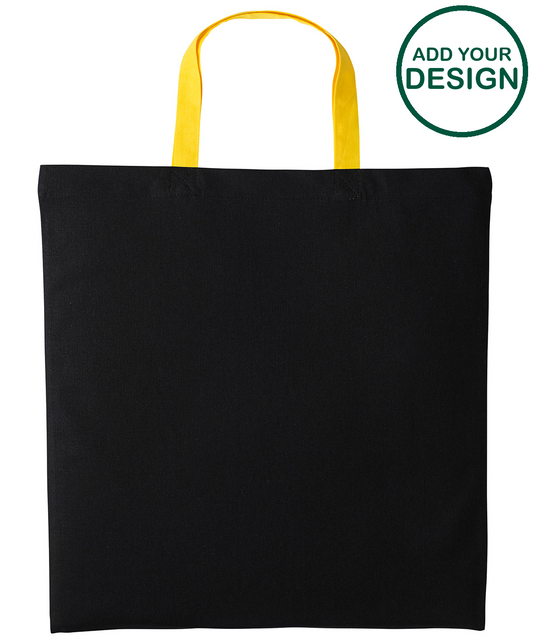 Varsity cotton shopper short handle