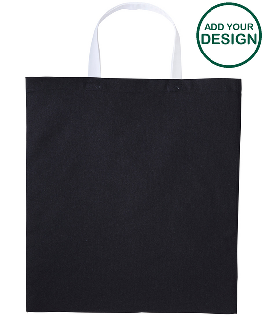 Varsity cotton shopper short handle