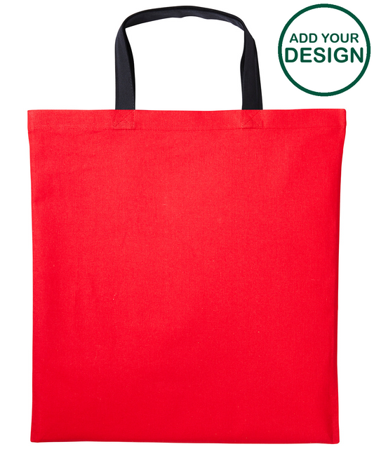 Varsity cotton shopper short handle