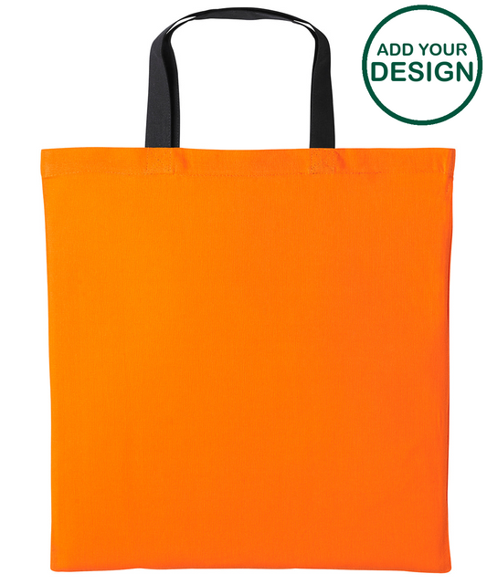 Varsity cotton shopper short handle
