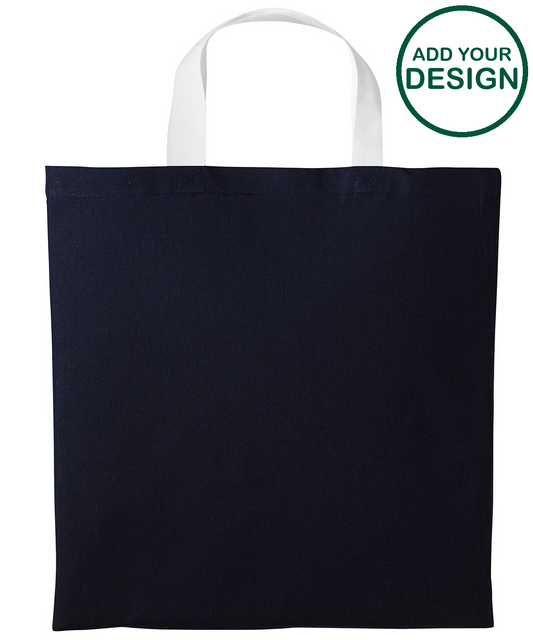 Varsity cotton shopper short handle