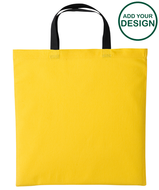 Varsity cotton shopper short handle