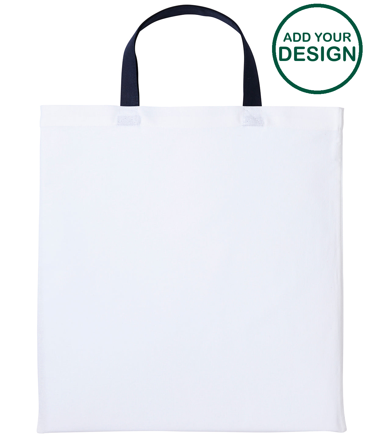 Varsity cotton shopper short handle