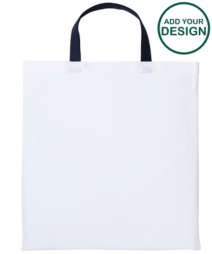 Varsity cotton shopper short handle