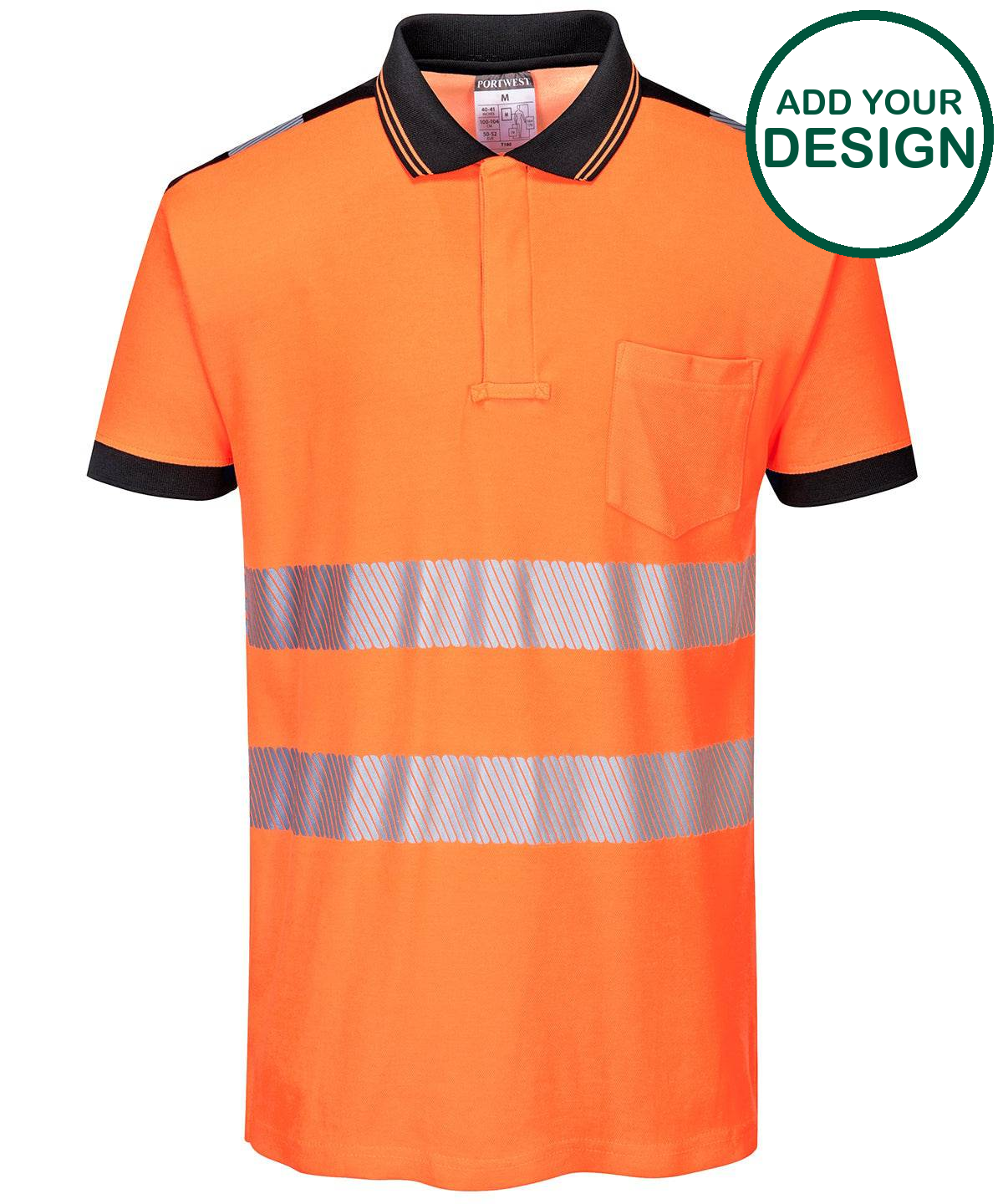 PW3 Hi-vis polo shirt (T180)