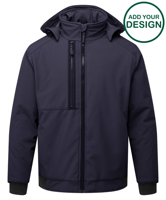 WX2 2-layer padded softshell