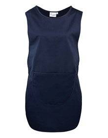 Long Length Pocket Tabard - Navy