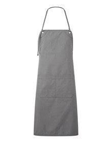 ‘Artisan’s Choice’ Double-Pocket Canvas Apron - Dark Grey