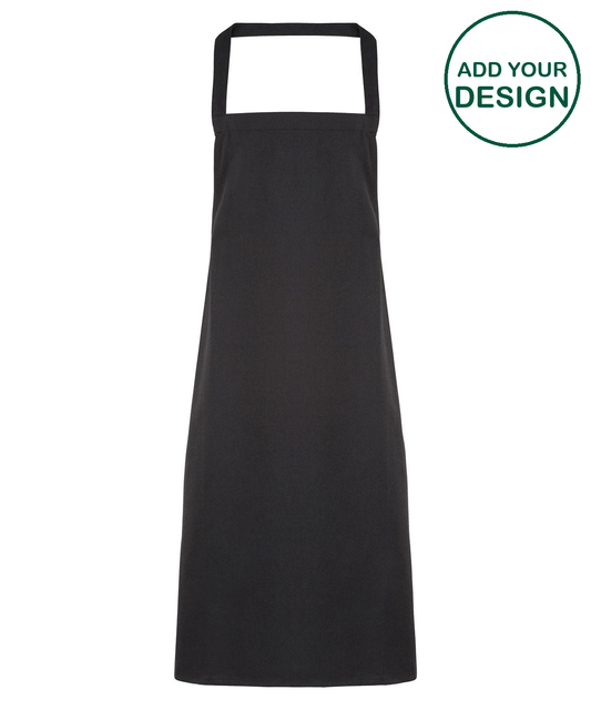 100% Organic Cotton Bib Apron