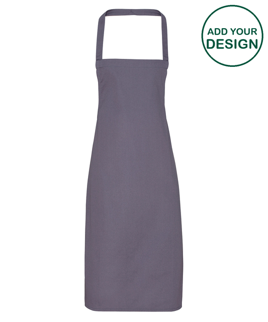 100% Organic Cotton Bib Apron