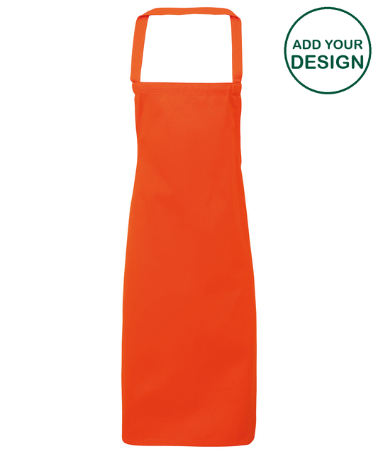 100% Organic Cotton Bib Apron