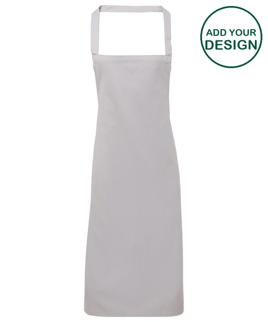 100% Organic Cotton Bib Apron