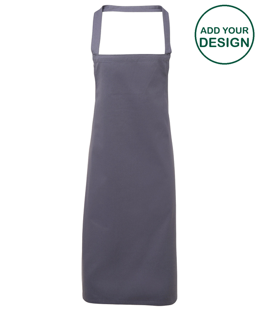 100% Organic Cotton Bib Apron