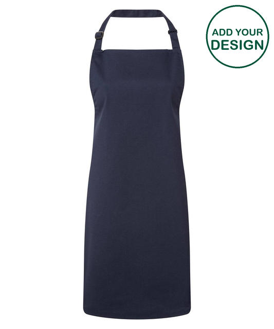 Antimicrobial bib apron