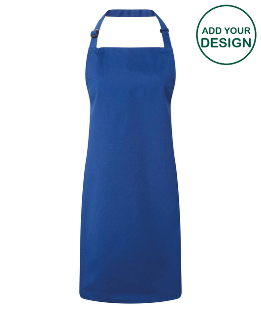 Antimicrobial bib apron