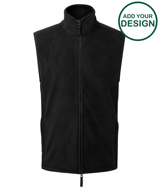 Artisan fleece gilet