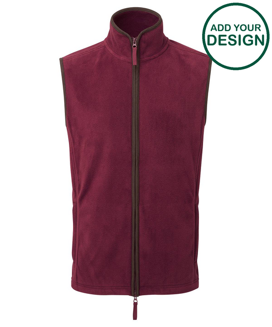Artisan fleece gilet