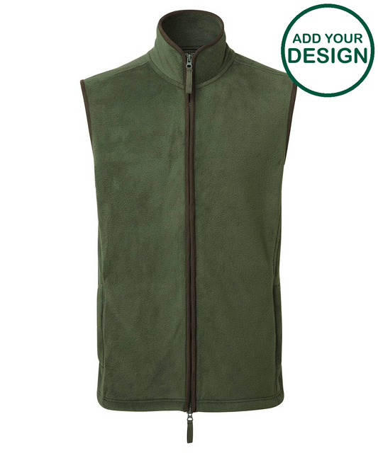 Artisan fleece gilet