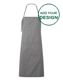 ‘Artisan’s Choice’ Double-Pocket Canvas Apron - Dark Grey