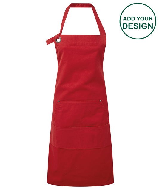 Calibre heavy cotton canvas pocket apron