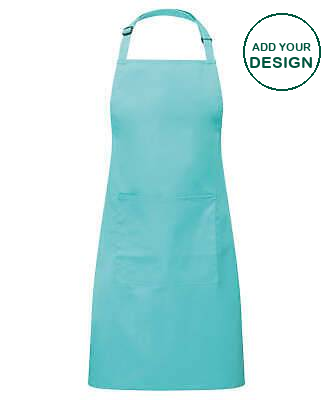 Tablier bavette personnalisé avec poche - Œuf de canard - Ajoutez votre logo ou votre design - Ajoutez votre design/logo