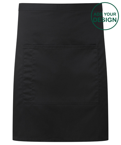 ‘Colours collection’ mid-length pocket apron
