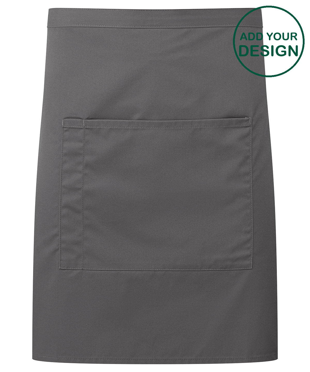 ‘Colours collection’ mid-length pocket apron