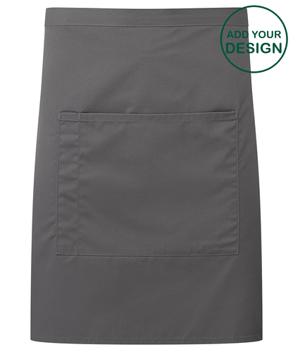 ‘Colours collection’ mid-length pocket apron