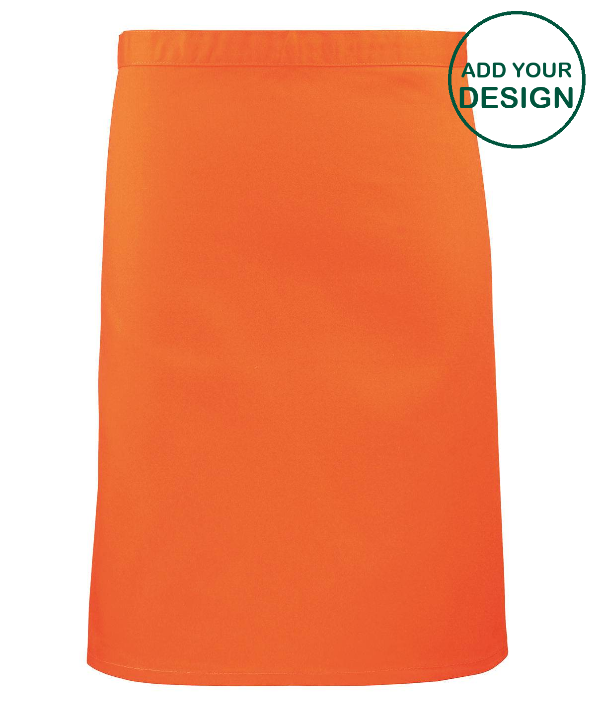 Colours mid-length apron