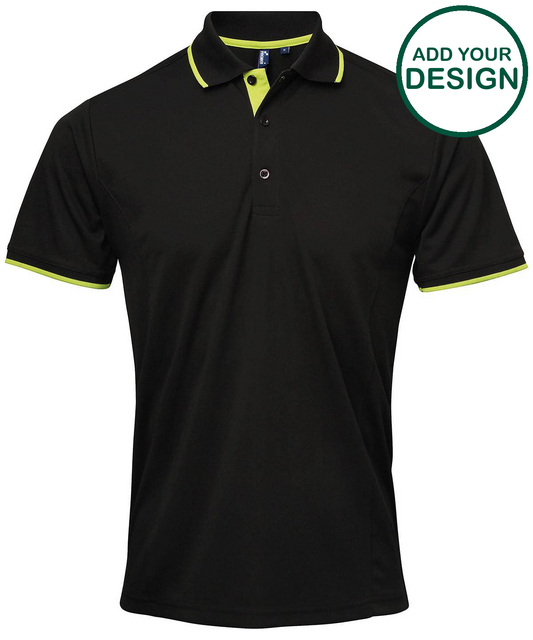 Contrast Coolchecker® polo