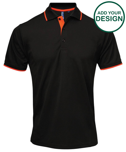 Contrast Coolchecker® polo