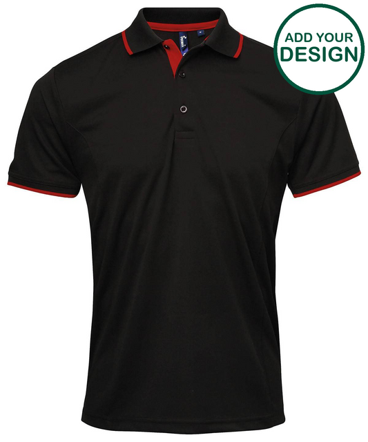 Contrast Coolchecker® polo