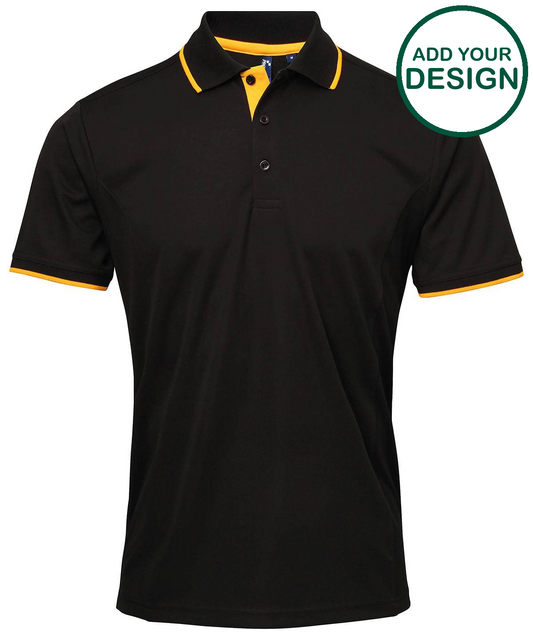 Contrast Coolchecker® polo