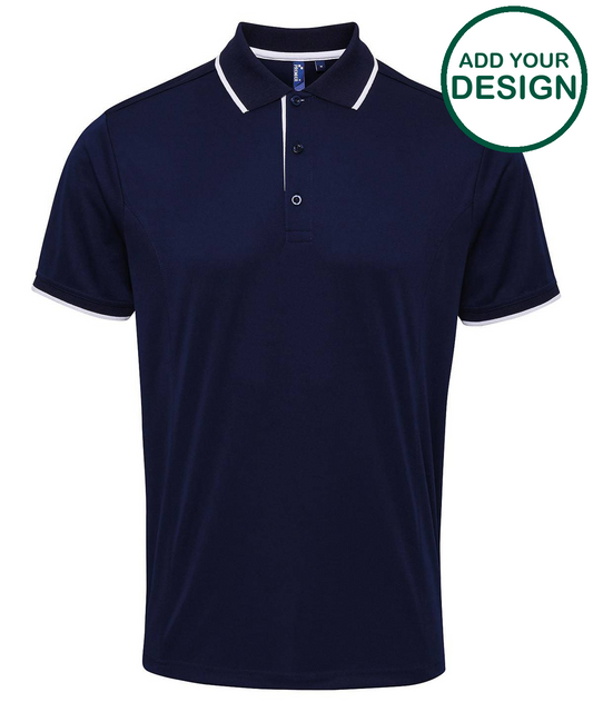 Contrast Coolchecker® polo