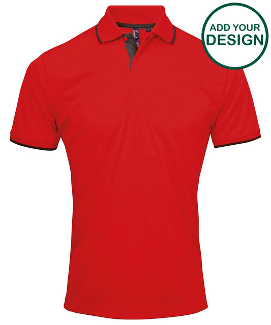 Contrast Coolchecker® polo