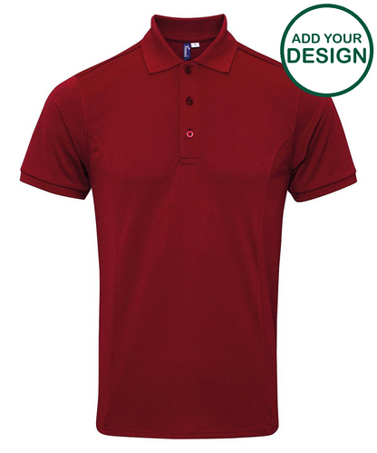 Coolchecker® plus piqué polo