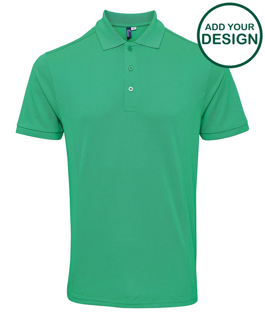 Coolchecker® plus piqué polo