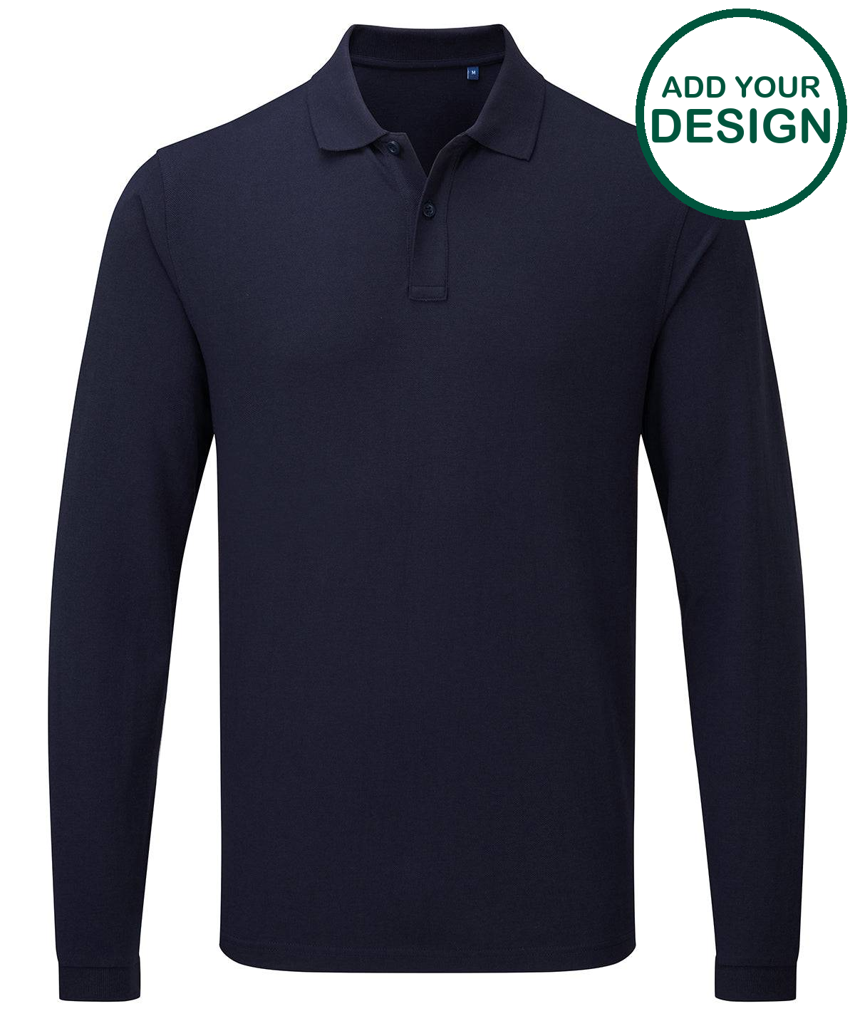 Essential unisex long sleeve workwear polo shirt