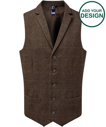 Herringbone waistcoat