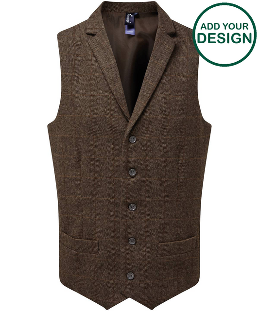 Herringbone waistcoat